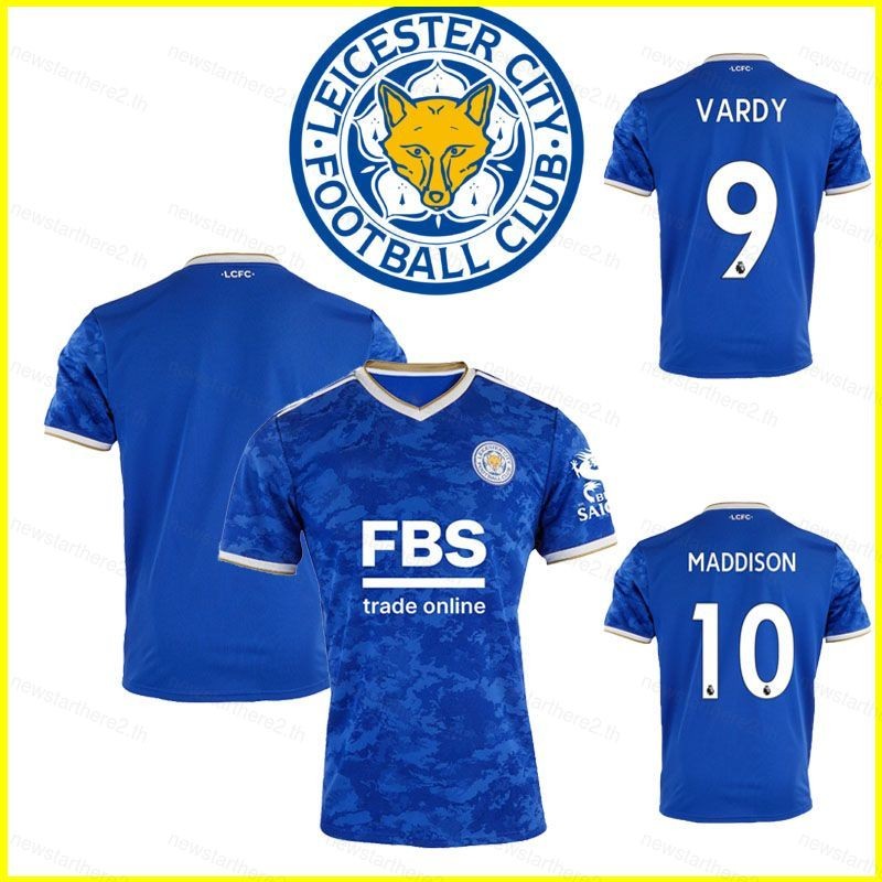 Ns2 2021-22 เลสเตอร์ ซิตี้ เอฟซี Premier League Jersey Tshirt Tops Vardy Maddison Soccer Jersey Loos