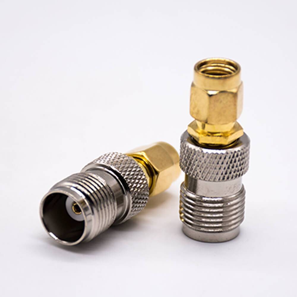 5 ชิ้น装 TNC Female To SMA Reverse Polarity Male Straight RF Adapter