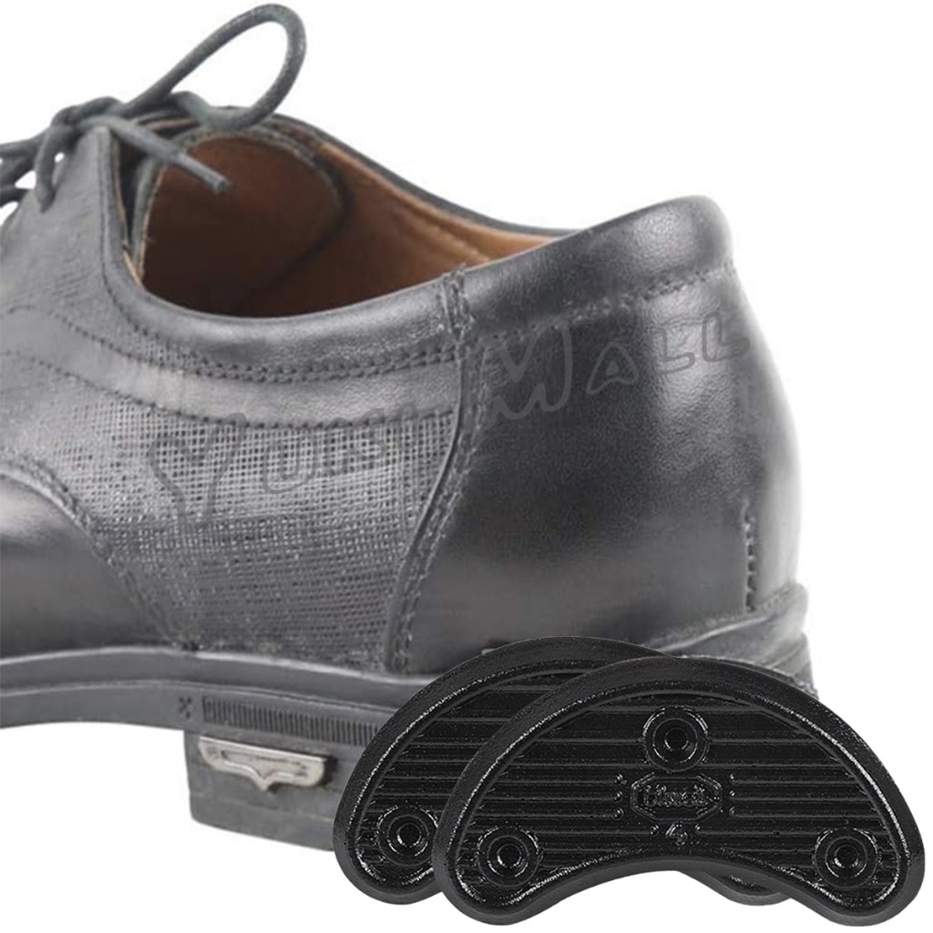 Yuki เกือกม้า แบบพลาสติกอ่อน กันส้นรองเท้าสึก ขายเป็นคู่ Shoe Repair Pad - รูปที่ 6