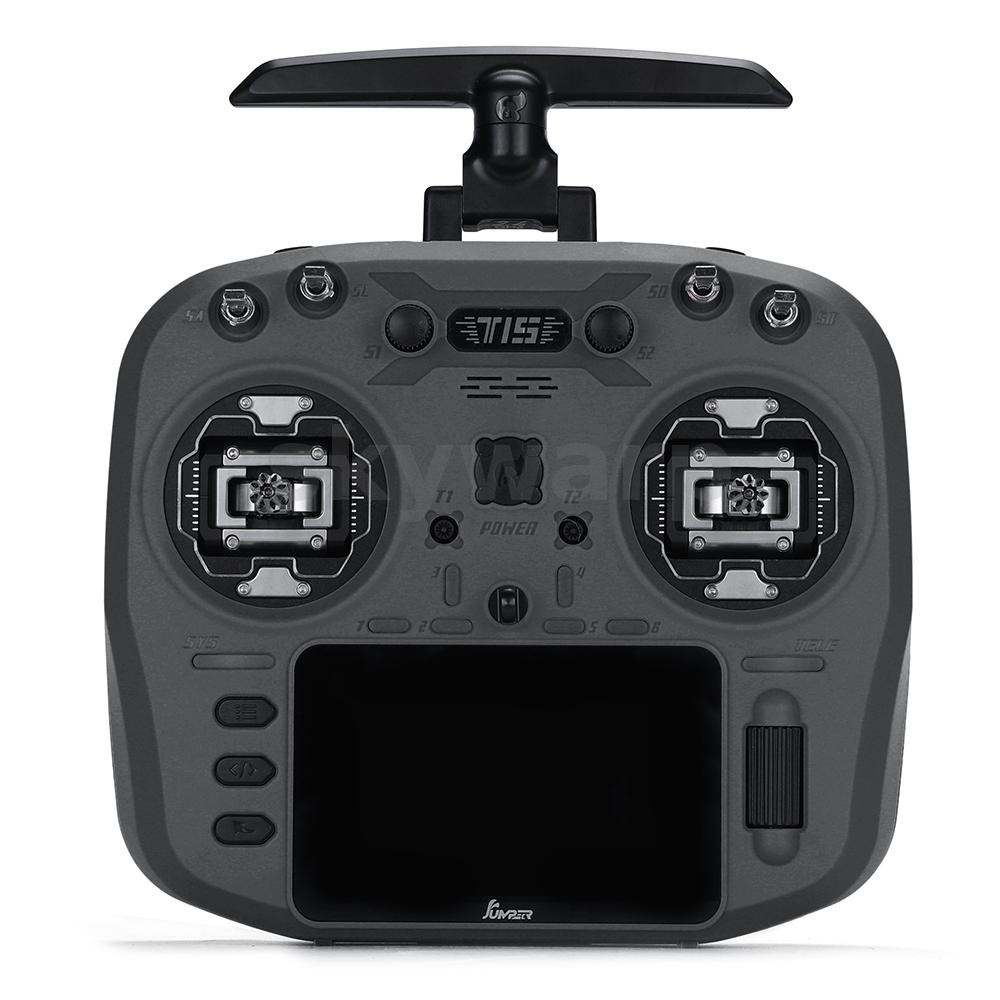 จัมเปอร์ T15 2.4GHz/915MHz ELRS 1W VS-M Hall Sensor ขนาดเต็มGimbal 3.5 "Color-Touch Screen EdgeTXวิท