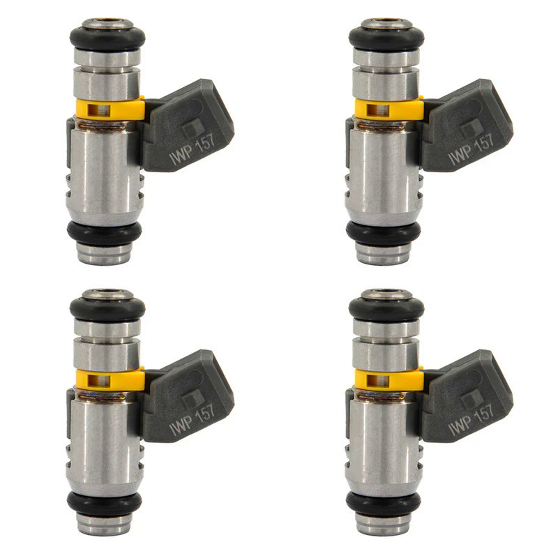 QR 4ชิ้นหัวฉีดเชื้อเพลิง IWP157สำหรับ Ford Fiesta 1.6 Fiat Palio gol Flex 1.8 EV1 160cc /min iwp 157