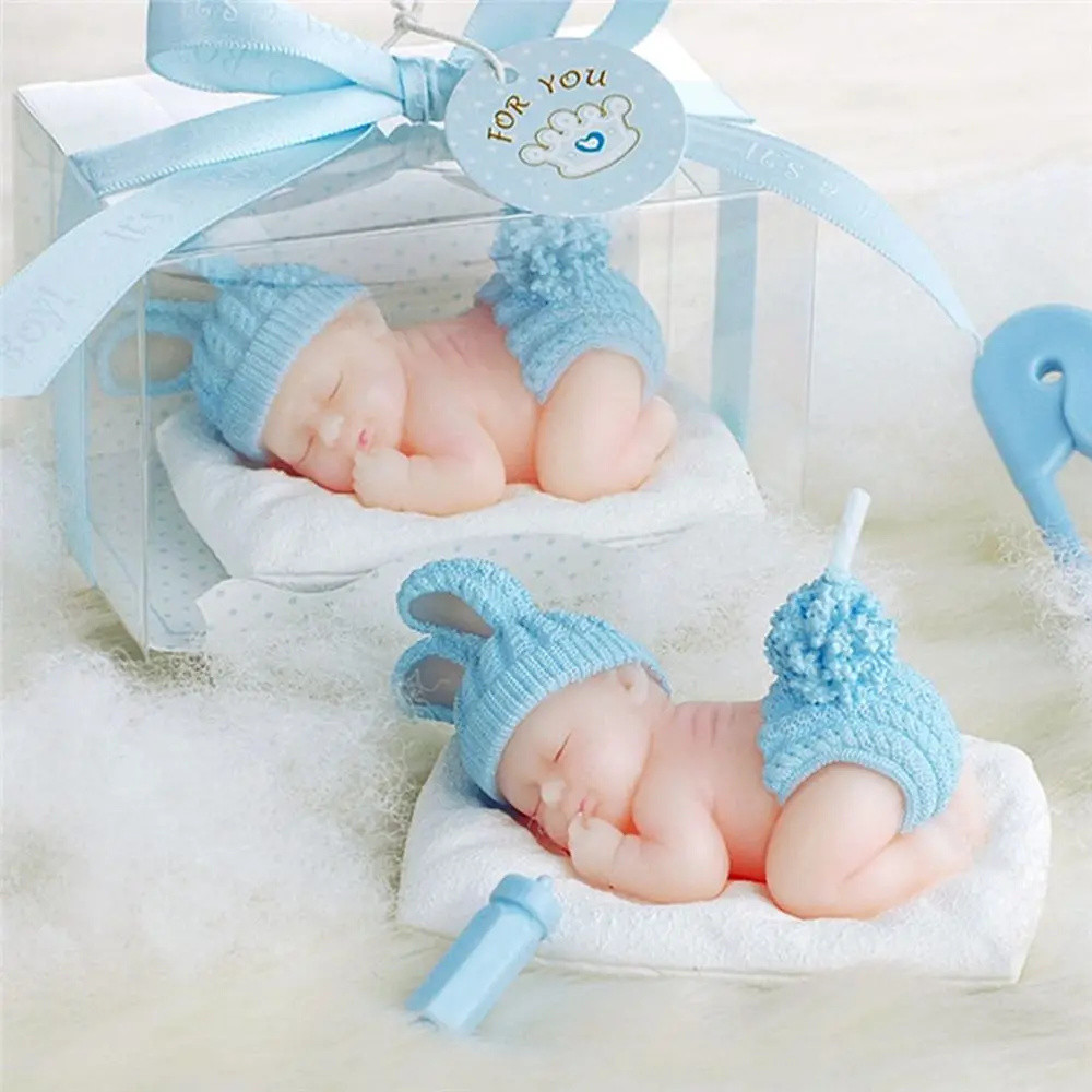 3d เด็ก Sleeping Shape แม่พิมพ์ซิลิโคนห้องครัว DIY Fondant เค้กเบเกอรี่ช็อกโกแลตแม่พิมพ์ Handmade สบู่เทียนปูนปลาสเตอร์ Mould