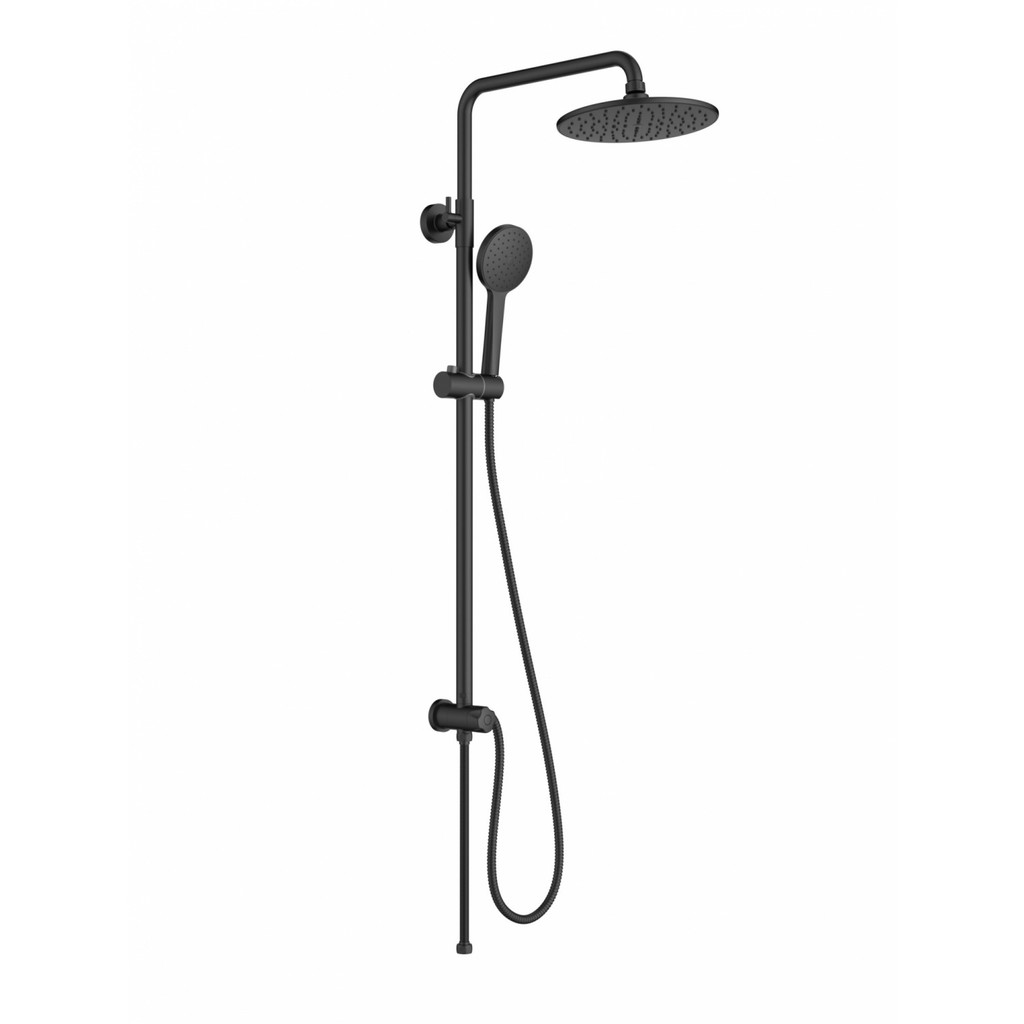 GlobalHouse Karat Faucet ชุดฝักบัว Rain Shower สีดำ ขนาด Ø 22.7 ซม. KRS-012-781-55 สินค้าของแท้คุณภาพดี