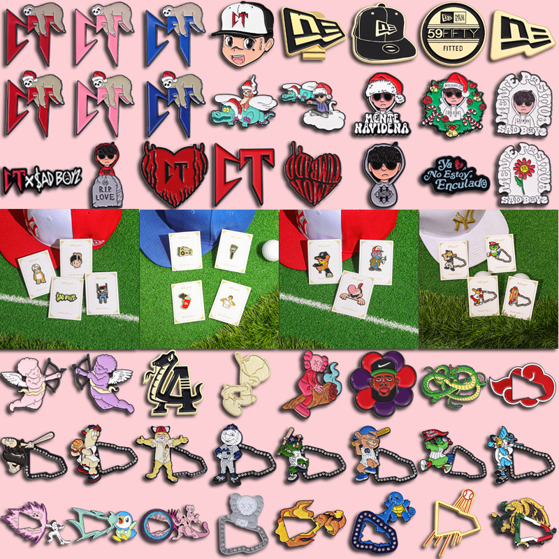 100รูปแบบยุคใหม่หมวกเบสบอลคลิปเม็กซิโกหมวกคลิปหมวกเครื่องประดับแฟชั่นสวมใส่อุปกรณ์เสริมของขวัญสําหรับเพื่อนป้ายเครื่องประดับ