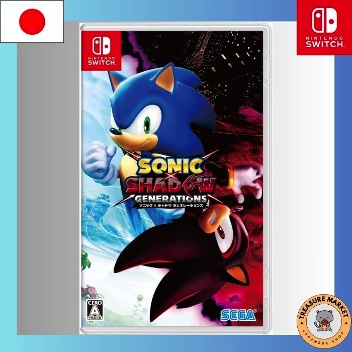 Sonic x Shadow Generations - สวิตช์[Direct from Japan/NINTENDO/GAME][ใหม่/ตรงจากญี่ปุ่น]