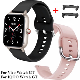 สายรัดซิลิโคนสําหรับนาฬิกา Vivo GT สายรัดข้อมือสายนาฬิกาอัจฉ…