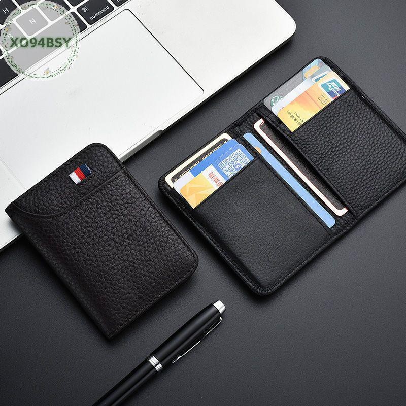 XO94BSY แฟชั่นกระเป๋าบัตรใหม่ Multi-Functional Thin Multi Slot Mini Pocket Coin Wallet VN