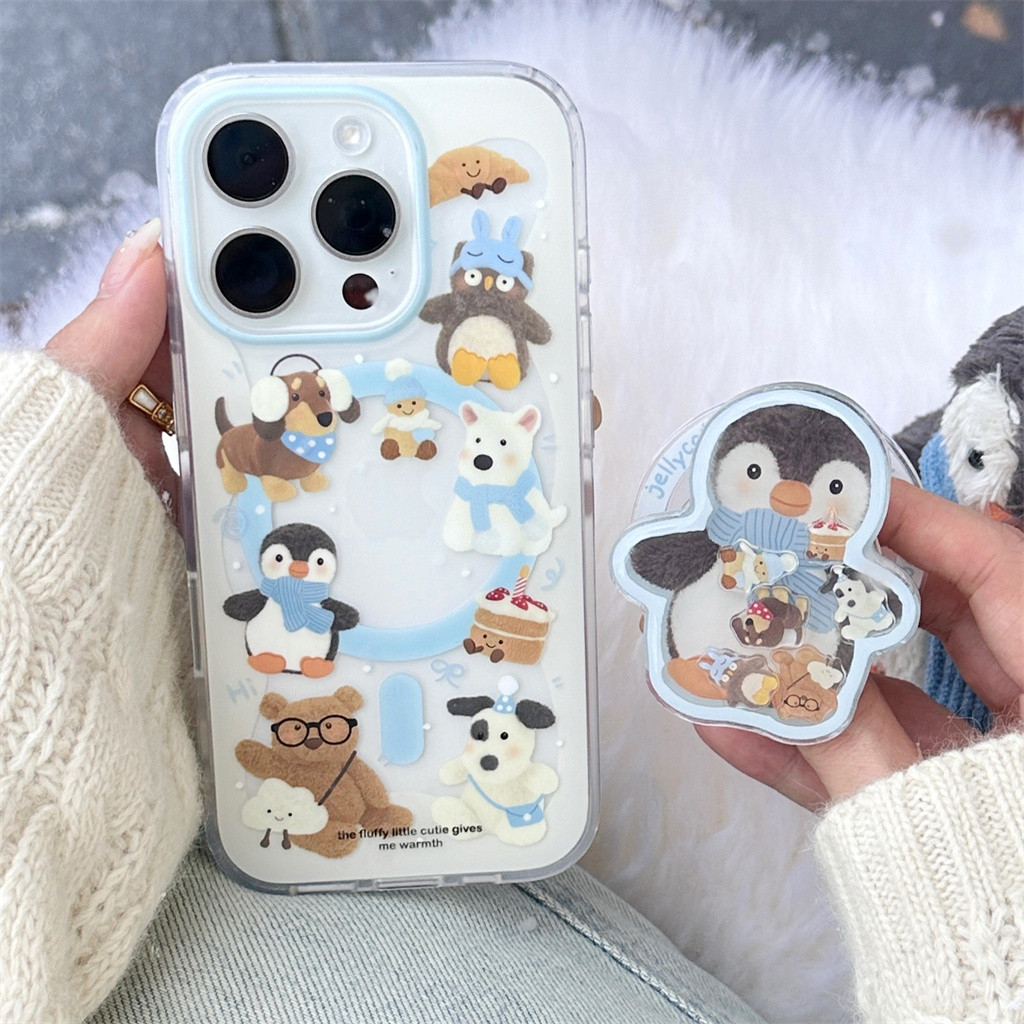 สําหรับiphone case 16 Pro Max 15 Pro Max 14 Pro Max 13 Pro Max Double layer IMD super Strongดูดเคสโทรศัพท์