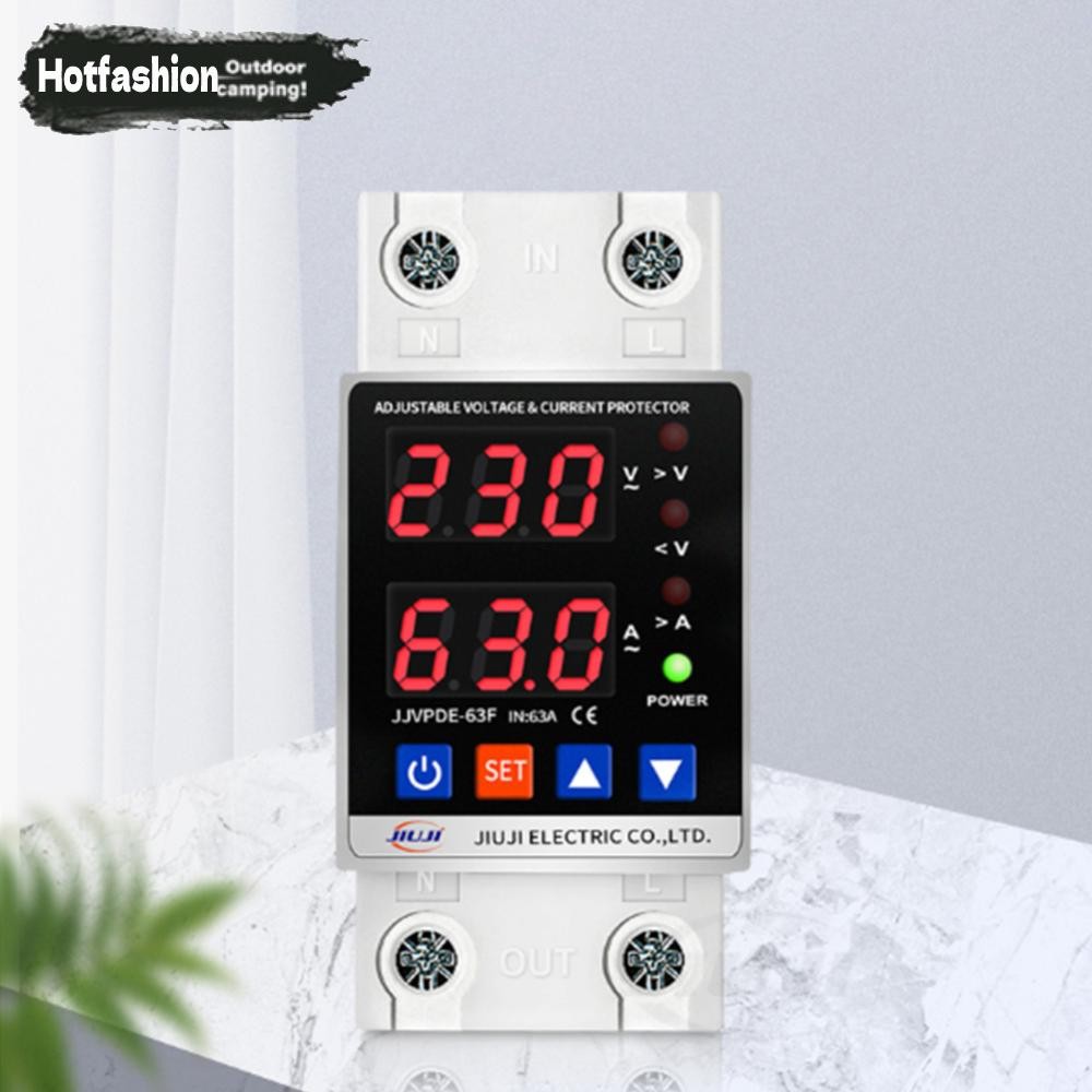 มากกว่าภายใต้ตัวป้องกันแรงดันไฟฟ้า40ก/63ก 220โวลต์จอแสดงผลคู่ปรับป้องกัน - รูปที่ 5