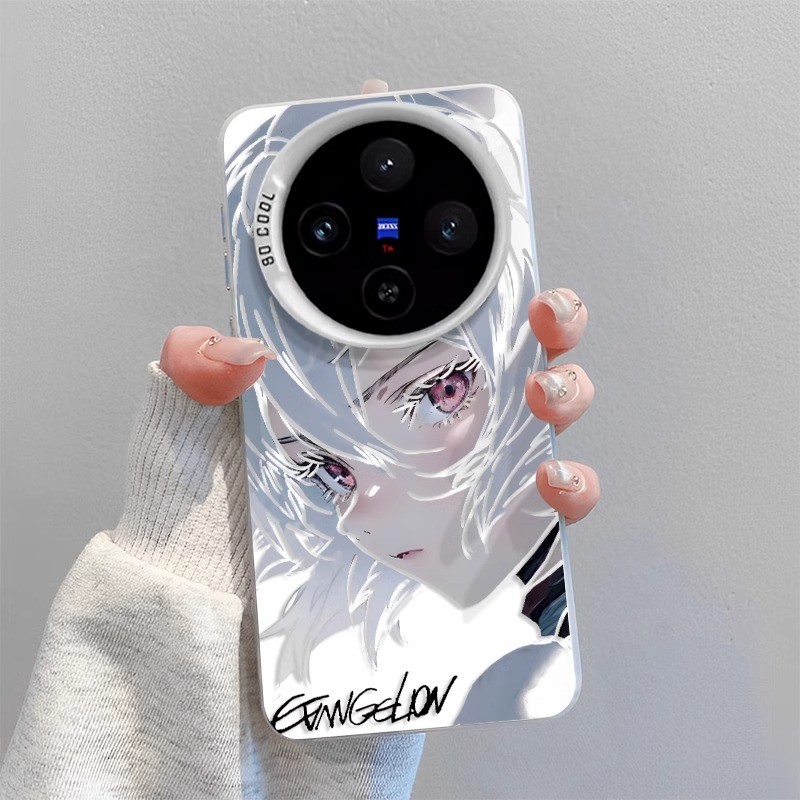 Ayapoli เหมาะสําหรับ VIVOX200 เคสโทรศัพท์สไตล์ใหม่ vivo Asuka สีสันเงิน viv0X200Pro เคสป้องกัน vovi อะนิเมะสองมิติ vivo ส้อม 200Promini กันกระแทก por กรณี