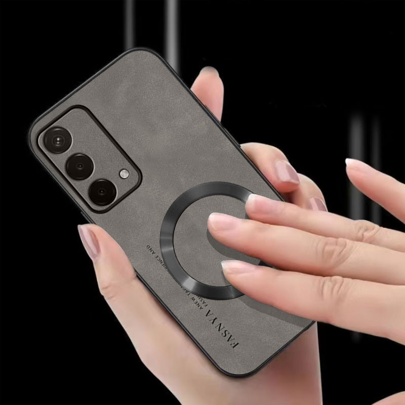 เคส ปลอก OPPO A74 OPPO A95 4กรัมโทรศัพท์กรณีป้องกันการสั่นสะเทือนแม่เหล็กแหวนดูดฝาครอบป้องกันที่มีขอบนุ่มและลื่นปกหลัง ybpcxq