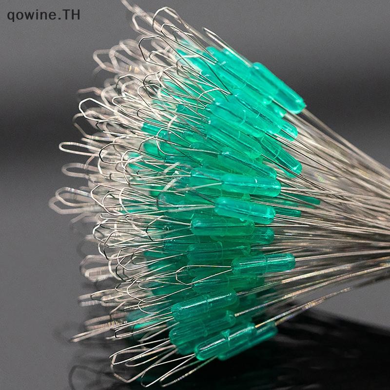 [qowine] 100 ชิ้น S/SS/SSS/M/L/LL ถั่วป้องกันการห่อลอยตกปลา Bobber ซิลิโคน Stopper Space Bean Connector สายตกปลา Tackle TH