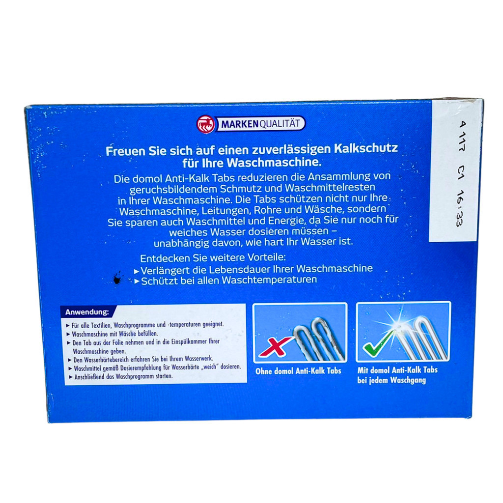 Domol เม็ดฟู่ทำความสะอาดถังเครื่องซักผ้า กำจัดกลิ่นอับและแบคทีเรียที่สะสมที่ตัวถังซัก - รูปที่ 6