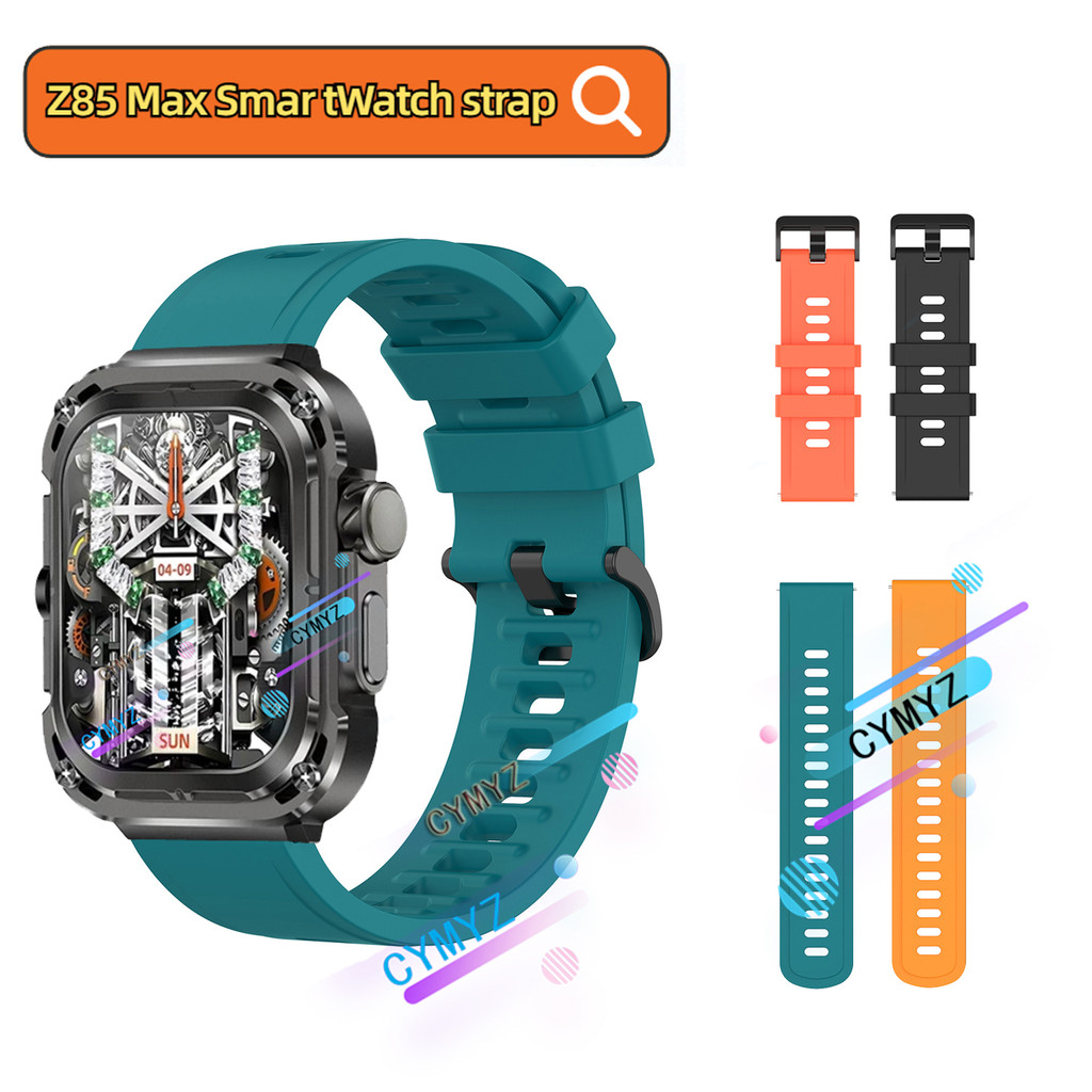 Z85 max สายนาฬิกาอัจฉริยะ สายซิลิโคน สําหรับ z85 max สายนาฬิกา สายรัดข้อมือกีฬา