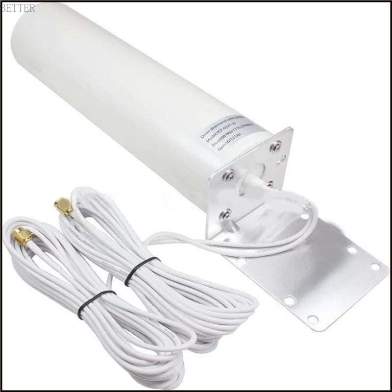 Bett LTE-4Goutdoor Booster Antenna สําหรับเราเตอร์ 4GLTE เสาอากาศ Wifi ภายนอก SMA ขั้วต่อชาย
