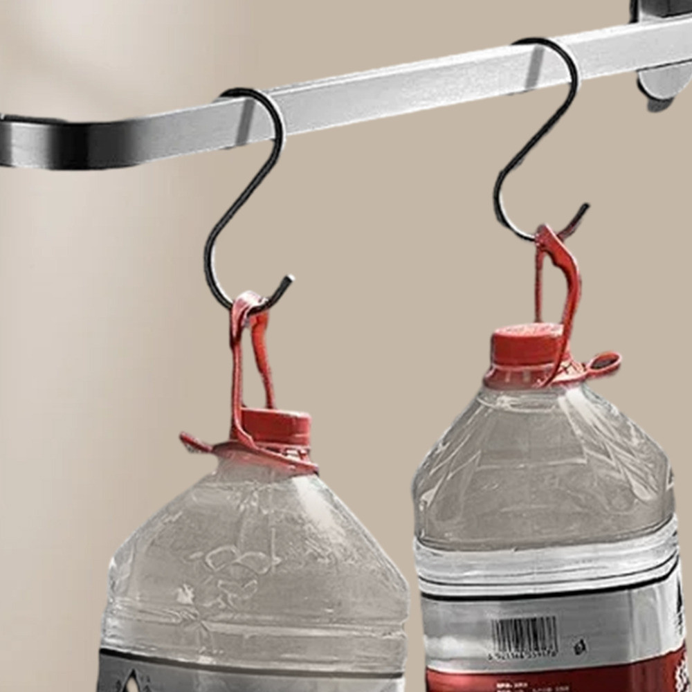 ตะขอรูปตัว S อเนกประสงค์สําหรับเก็บของในบ้าน | ตะขอแขวนสแตนเลส 10 ชิ้น, ตะขอสําหรับงานหนักสําหรับห้องน้ํา/ตู้เสื้อผ้า/ซูเปอร์มาร์เก็ต, พื้นผิวเรียบป้องกันรอยขีดข่วน