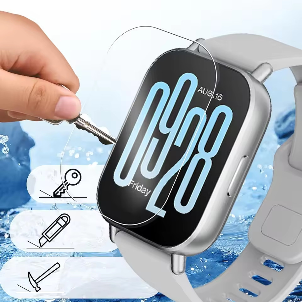 1-5PCS Hydrogel Film For Redmi Watch 3 5 Active / 3 5 Lite  ฟิล์มป้องกันหน้าจอกันน้ำ For Redmi Watch 5/4/3 Soft Film - รูปที่ 3