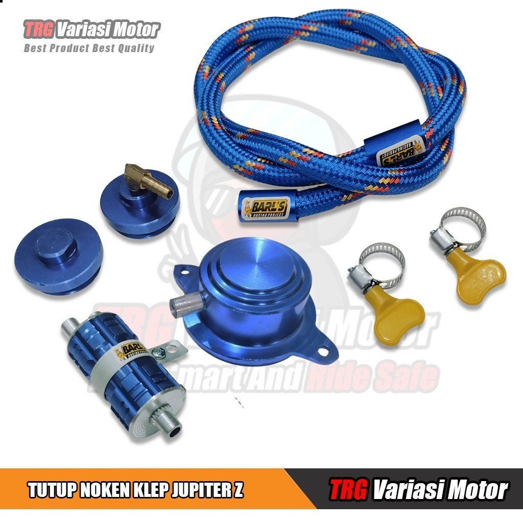 MESIN Jupiter Z CNC Valve Cover Jupiter Z Timing Cover Air Tube Blue Engine Air Hose 1 M