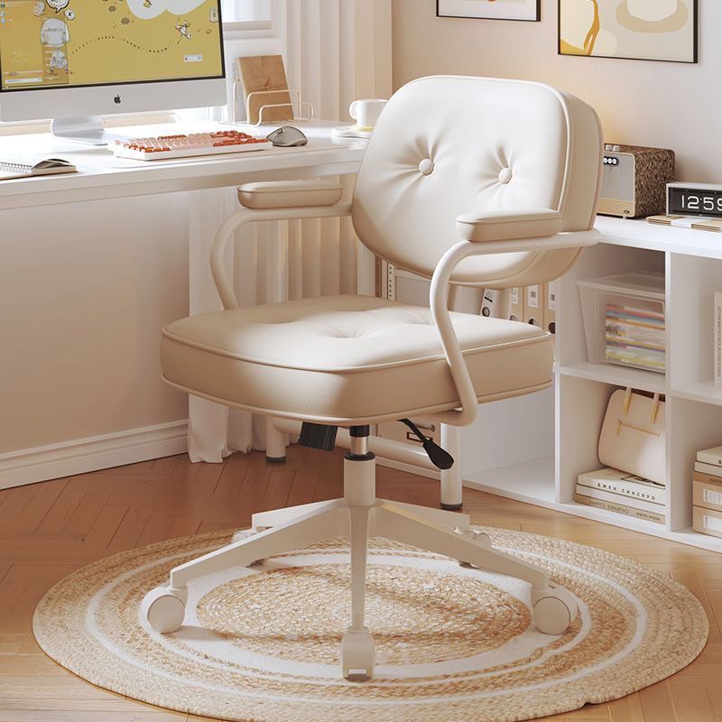 ฟองน้ำหน่วยความจำสบาย เก้าอี้คอมพิวเตอร์ IKEA เก้าอี้นั่งสบายสำหรับการศึกษาที่บ้าน ห้องแต่งหน้า ห้อง