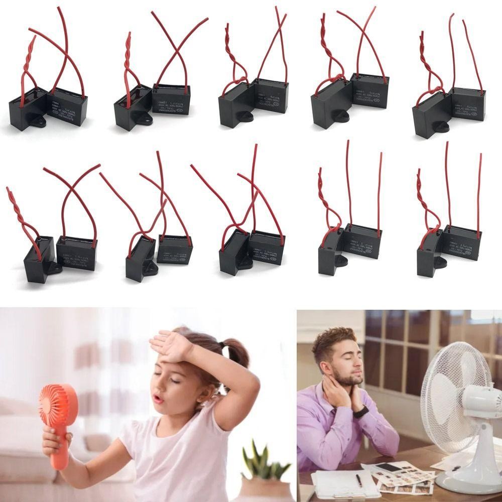 Rose Capacitor, 1/1.2/1.5/2/2.5/3/3.5/4/5/6UF 450V Start Capacitor, CBB61 พัดลมเพดานไอเสียมอเตอร์ Ru