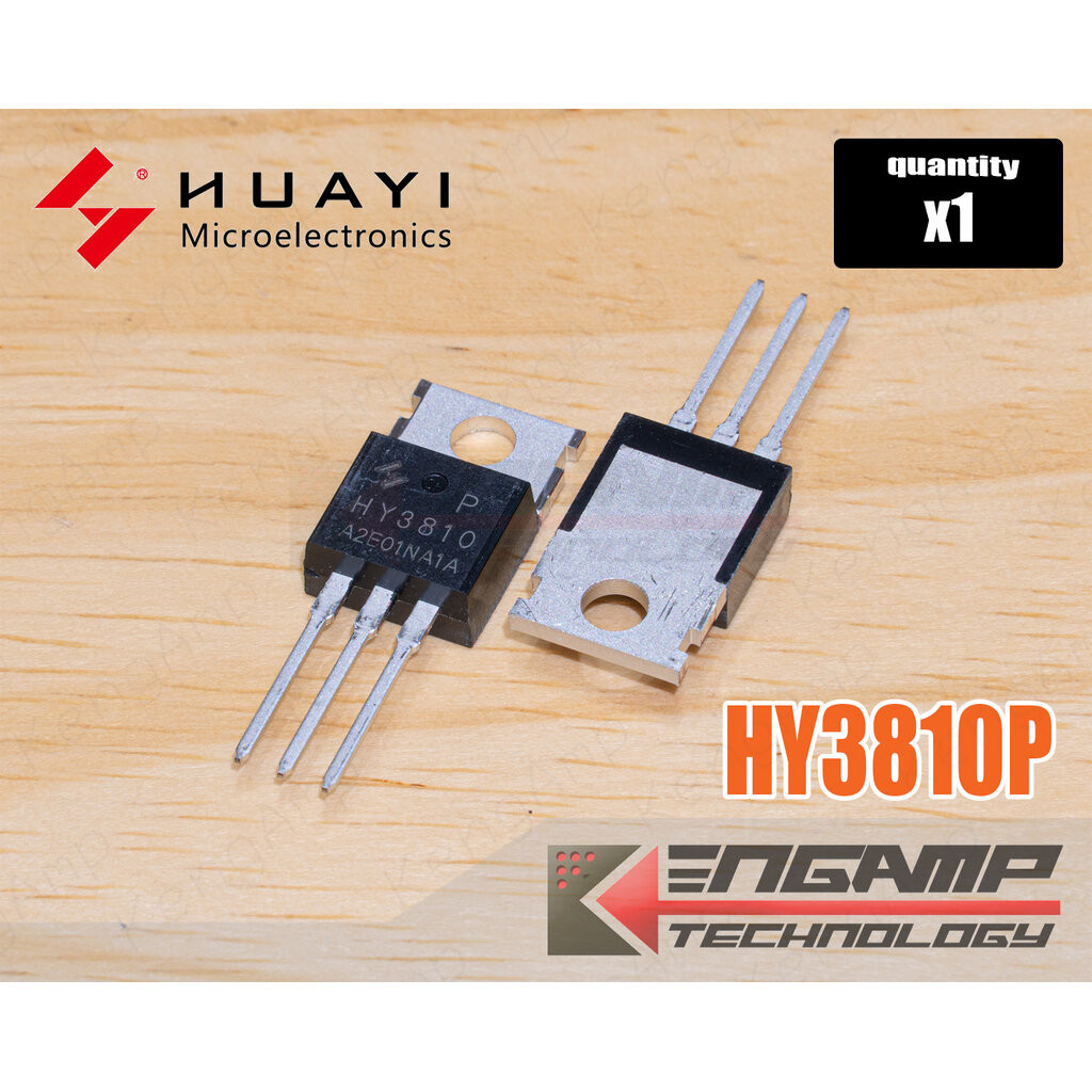 (1ตัว) [FET] HY3810P HUAYI N-Ch MOSFET 180A 100V แทนที่ IRF4110 SUP70040E