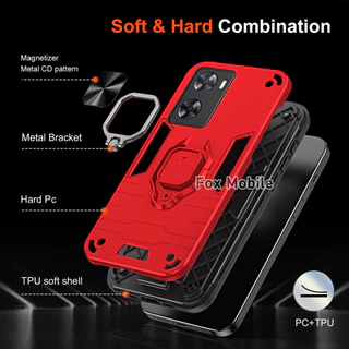 374.เคส กันกระแทก ตั้งได้ สำหรับ OPPO A3X A3Pro A3 Reno13F Reno13Pro Reno13 5G/2025 A60 A58 4G A78 5G A38 A18