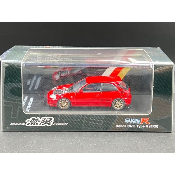 MOTORHELIX 1/64
Honda Civic Type R(EK9)
Mugen-Milan Red