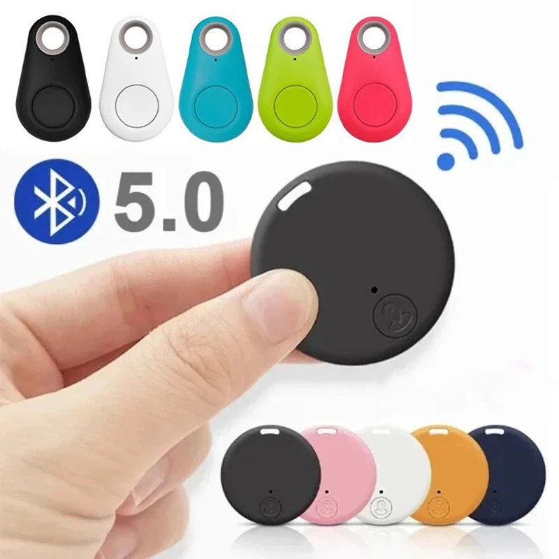 Mini GPS Locator AntiLost Alarm กระเป๋าสตางค์พวงกุญแจสมาร์ทแท็กบลูทูธใช้งานร่วมกับ Tracer พวงกุญแจสุนัขสัตว์เลี้ยงเด็ก Tracker Key Finder
