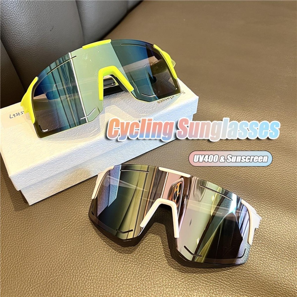 2025 แว่นกันแดดขี่จักรยานสไตล์ใหม่แฟชั่นสไตล์เกาหลีขับรถรถจักรยานยนต์เฉดสีปีนเขาเล่นสกีแว่นตากีฬากลางแจ้ง