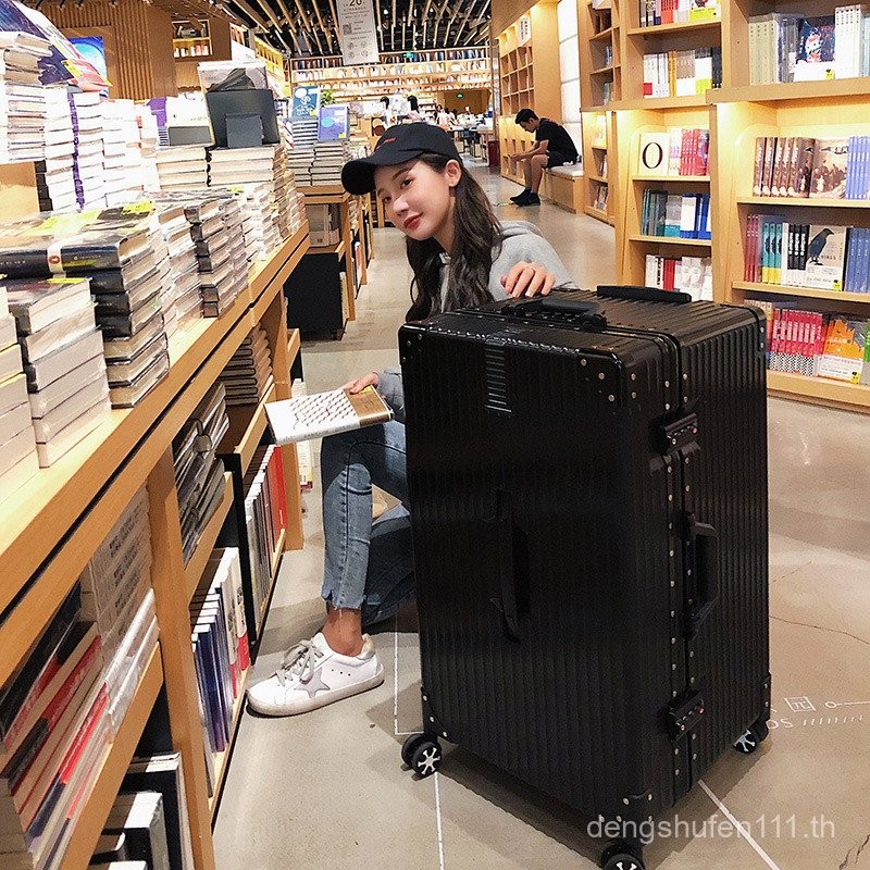 กระเป๋าเดินทางหนาสำหรับนักเรียนหญิง, กระเป๋าเดินทางแบบมีรหัสสำหรับผู้ชาย, กระเป๋าเดินทางขนาดใหญ่พิเศษ 40 นิ้ว, กระเป๋าเดินทางขนาดใหญ่ 50 นิ้วพร้อมโครงอลูมิเนียมและซิป