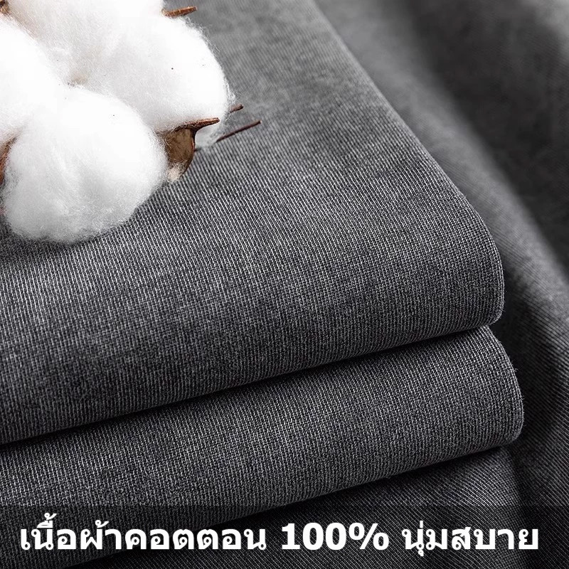 Swisswell เสื้อยืดคอกลมสีดำผู้ชาย Oversize ผ้าฝ้าย100%ทั้งชายหญิง T shirt ลายการ์ตูน ใส่สบาย คอกลม ทรงหลวม ระบายอากาศ - รูปที่ 4