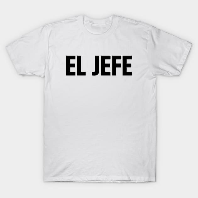 เสื้อยืด El Jefe T-Shirt แท้ Cotton 100%  ผ้านุ่ม แฟชั่น สไตล์ การ์ตูน แขนสั้น