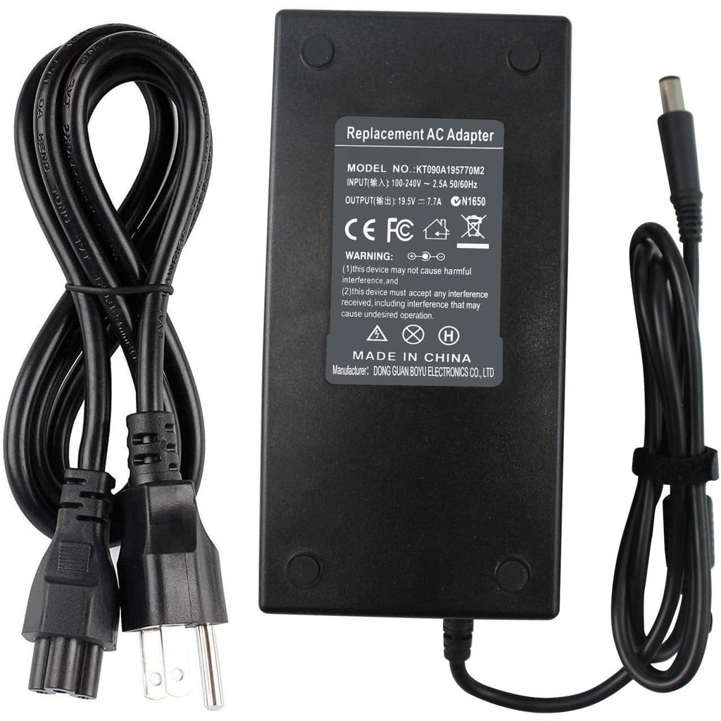 150W AC Adapter Charger สําหรับ Dell Alienware M14x M15x Precision M4400 M4500 Precision M90 M6300 M