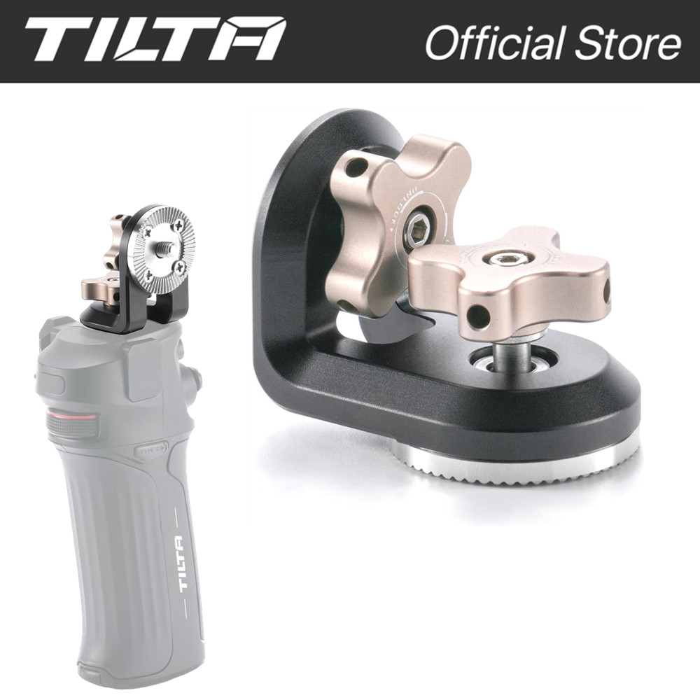 TILTA มุมขวา Rosette อะแดปเตอร์ 1/4′-20 พร้อม Locating Pins ใช้งานร่วมกับ Nucleus Nano II ควบคุมจับแ