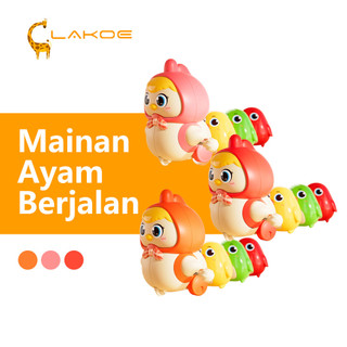 LAKOEOFFICIALMALL Mainan Sensor Magnet Ayam  Edukatif ABS NonBaterai 0-3tahun
