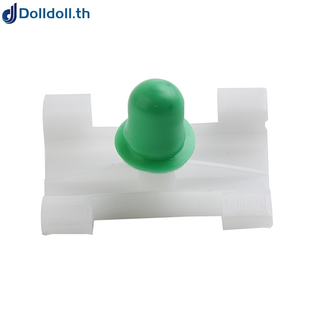 <Dolldoll> 20 ชิ้น Moulding คลิปยึดไนลอนพร้อมบูทยาง 51138166675 สําหรับ BMW E38 E39