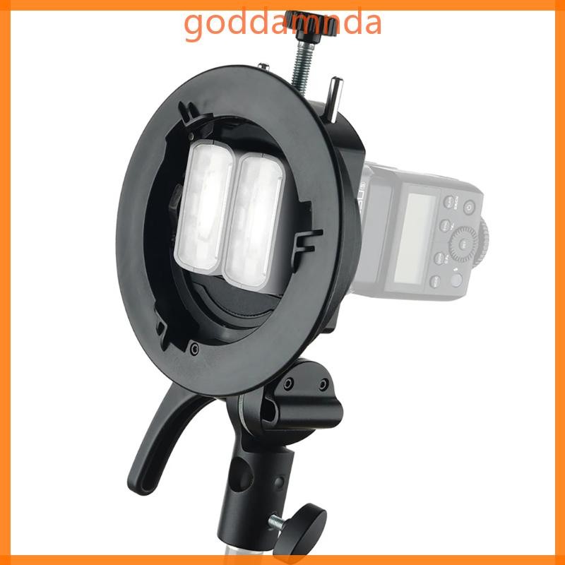 GODD Speedlites Bracket อัปเดตผู้ถือแฟลชสําหรับ V1 V860III V850II AD200Pro