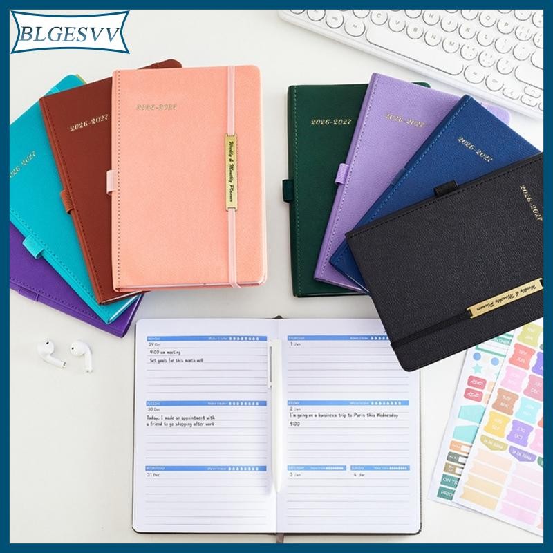 Blg 2026-2027 Planner Schedule Planner Journaling Notebooks 18 เดือน Daily Planner