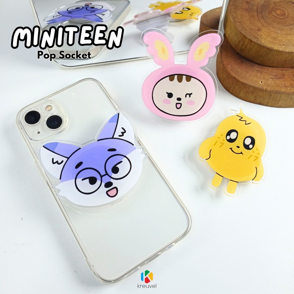 กริปโทรศัพท์ Popsocket SEVENTEEN MINITEEN CARAT – กริปโทรศัพท์ Popsocket KPOP - KPOP Merch - Sevente