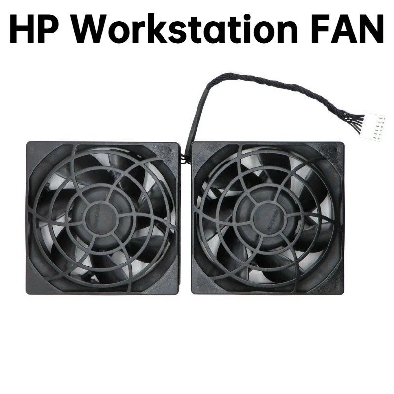 HP Workstation Z620 Z820 Z840 12VDC พัดลมหลังคู่ Delta QUR0912VH HP 644315-001