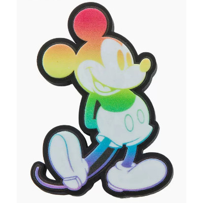 1pcsMickey Minnie 50 PVC Disney Series Jibbits สําหรับ crosc Charms อุปกรณ์เสริมสําหรับผู้หญิง