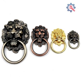 [GE] ลูกบิดและดึงสิงโตสีบรอนซ์โบราณใหม่ดึงสําหรับ Dresser ลิ…