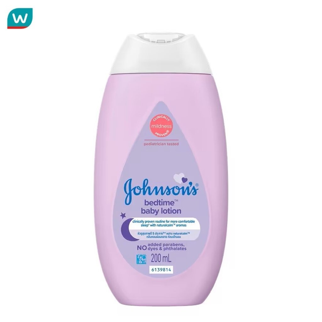 Johnson's จอห์นสัน เบบี้ โลชั่น เบดไทม์ 200 มล. โลชั่นบำรุงผิวกาย