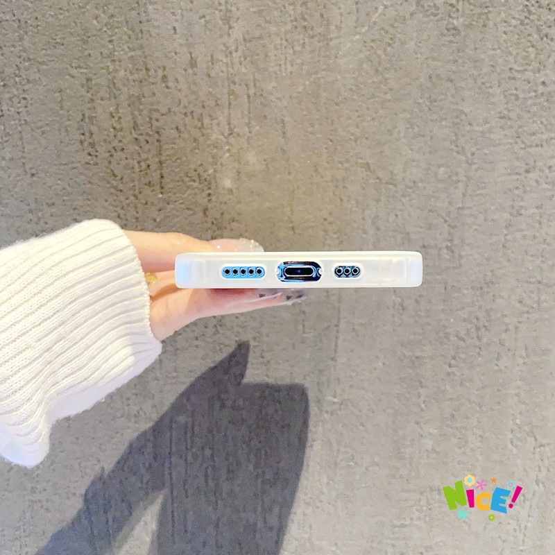 💖Bov CASE💖ยิ้มง่ายป้องกันการตกปุ่มโลหะกรณีโทรศัพท์สำหรับ iPhone16 15 14 13 12 11 Pro MAX XSMax XS XR X 7P8Plus-MSCY40