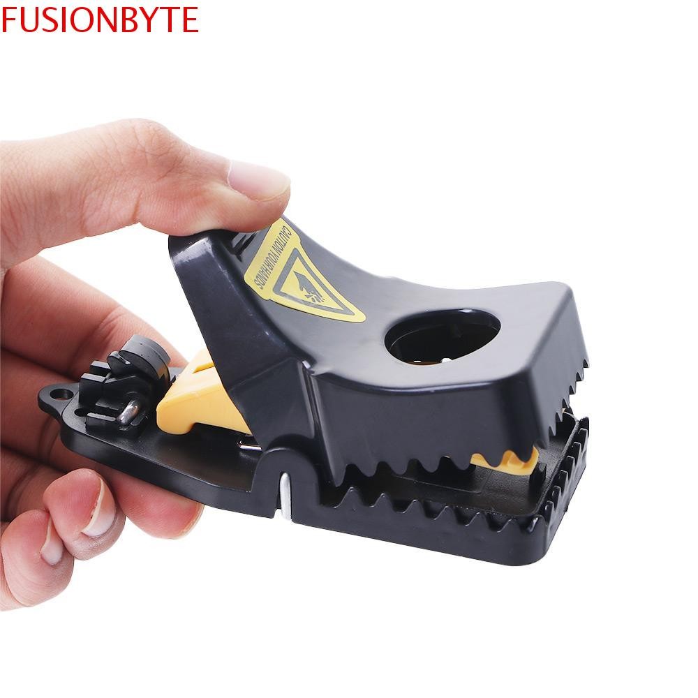 Fusionbyte กับดักหนูควบคุมที่มีประสิทธิภาพอย่างรวดเร็วกลางแจ้งในร่มReusable Rodent Catcher Snap Trapหนู
