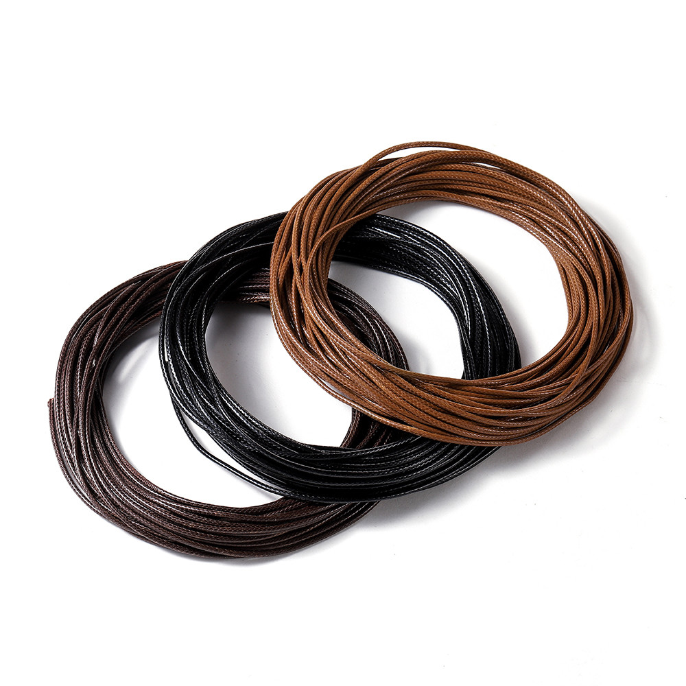 เชือกแว็กซ์สีสดใส  0.5-1มม. 10เมตร สำหรับถักสร้อยข้อมือ DIYเครื่องประดับ - รูปที่ 2