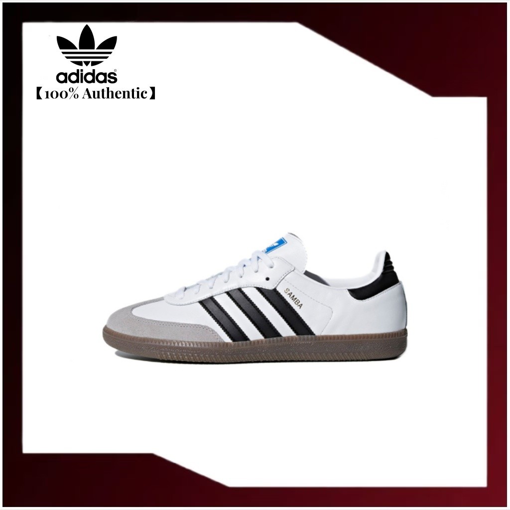 ขายร้อนรองเท้า Adidas Originals Samba OG กีฬาสบาย ๆ แฟชั่นน้ำหนักเบาสวมใส่สบาย