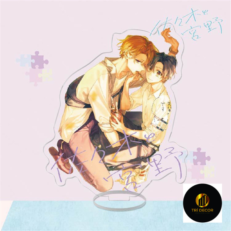 พวงกุญแจ, Standee Model BL Anime Sasaki to Miyano Miyano Yoshikazu Sasaki Shumei Study and Work Desk