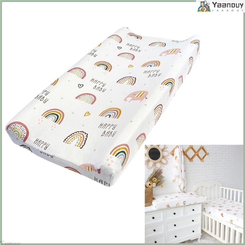 Yaa Breathable เปลี่ยน Pad Cover Reusable ผ้าอ้อมเปลี่ยนแผ่นผ้าอ้อมเด็กอ่อนเปลี่ยนตารางสําหรับ Comfor