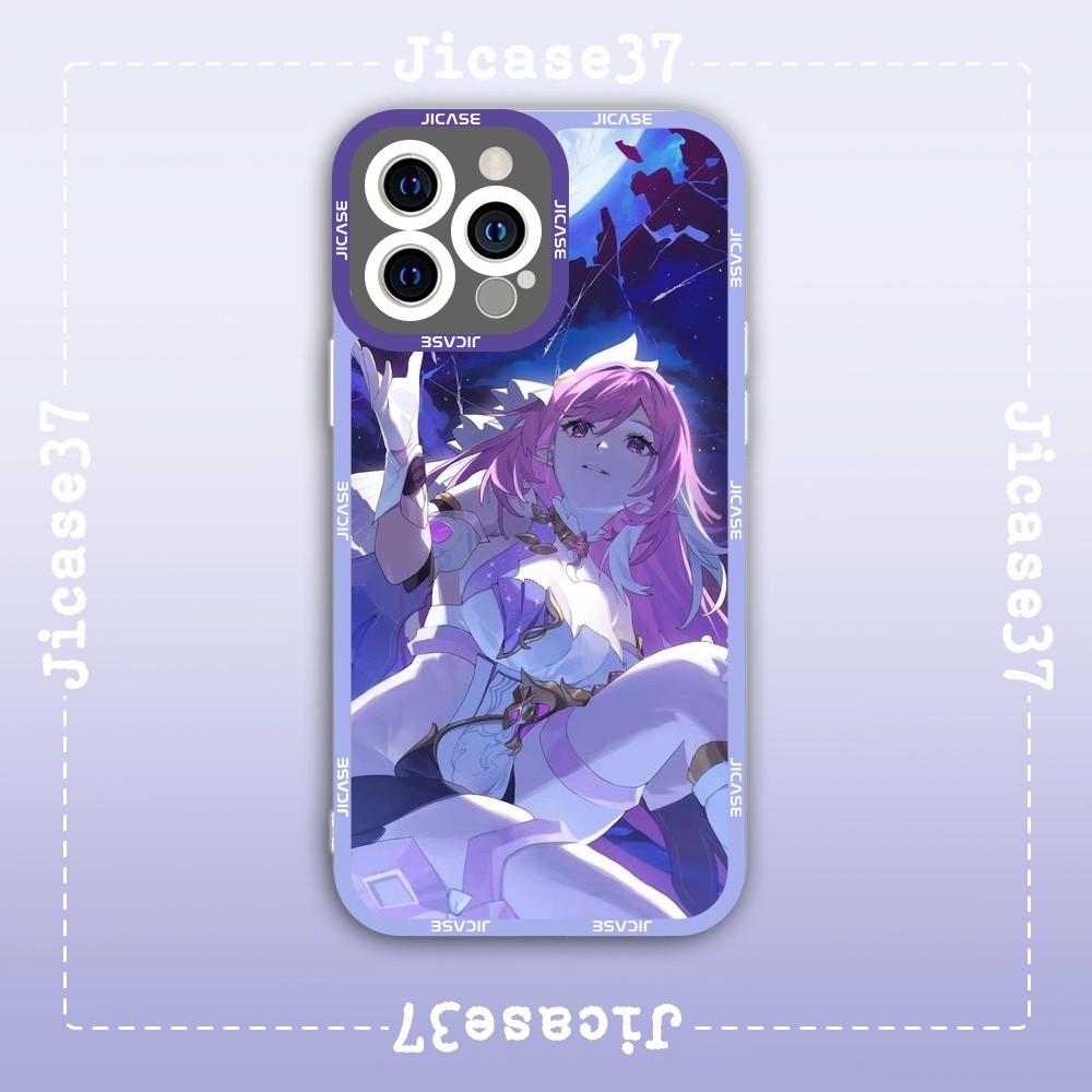Samsung Xiaomi Oppo HONKAI impact 3 Elysia Square Edge iPhone Case